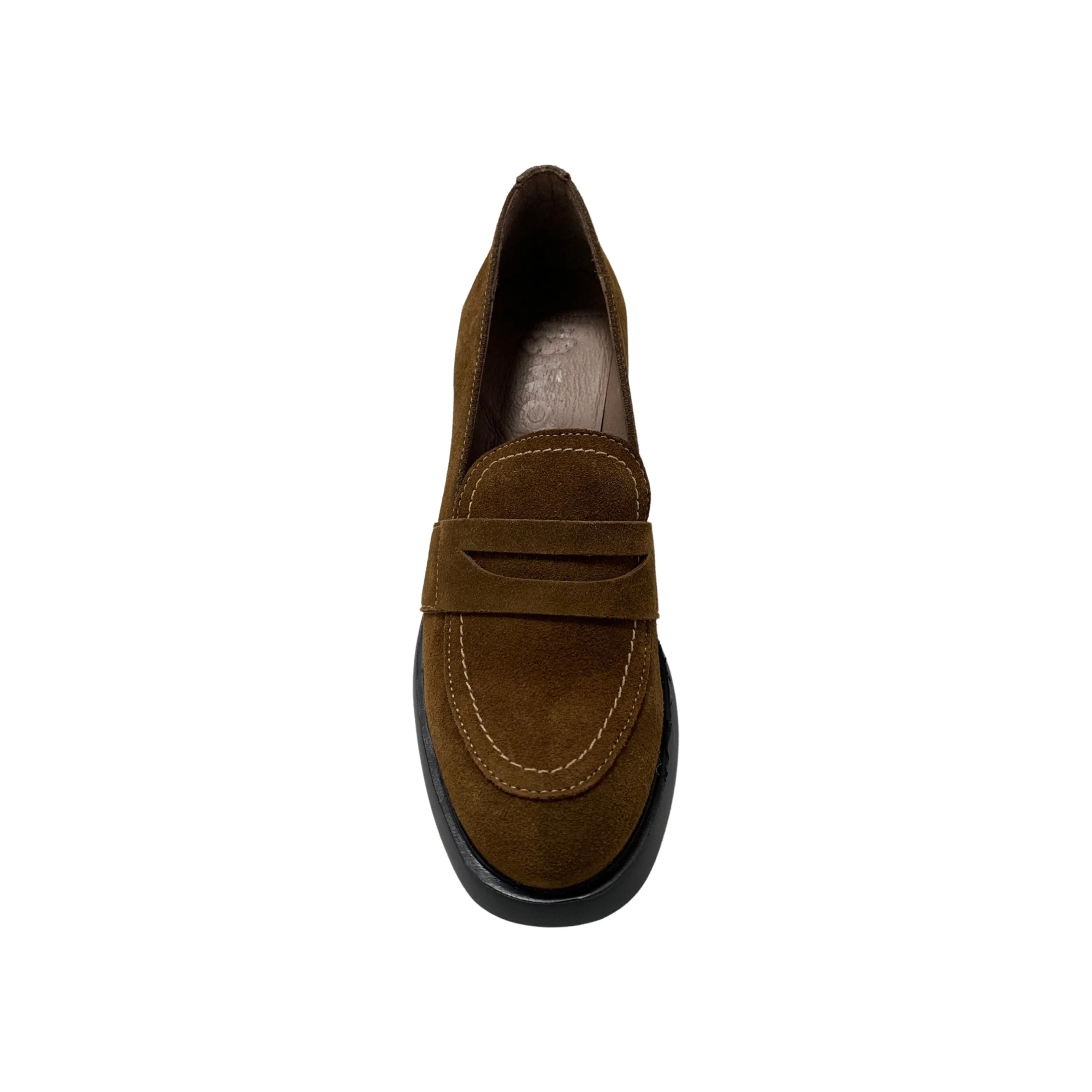 G6107 Capuccino Suede Loafer