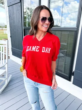 GAMEDAY Sweater in Red