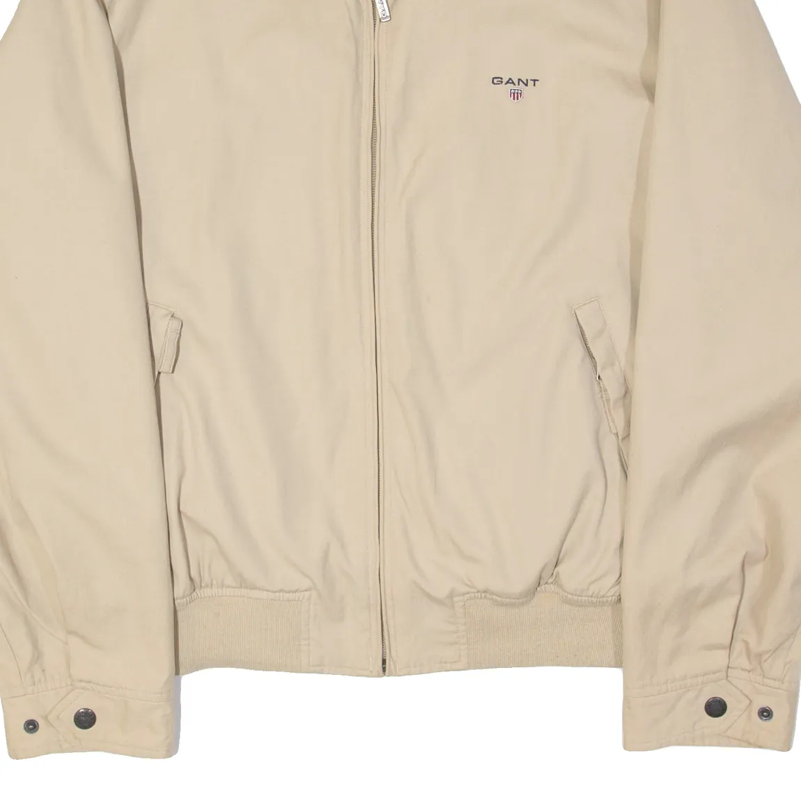 GANT Mens Bomber Jacket Beige M