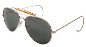 G.I. Type Air Force Pilots Sunglasses With Case