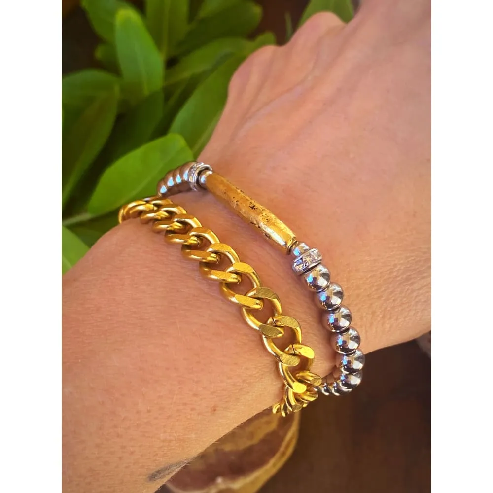 GOLD CHAIN BRACELET