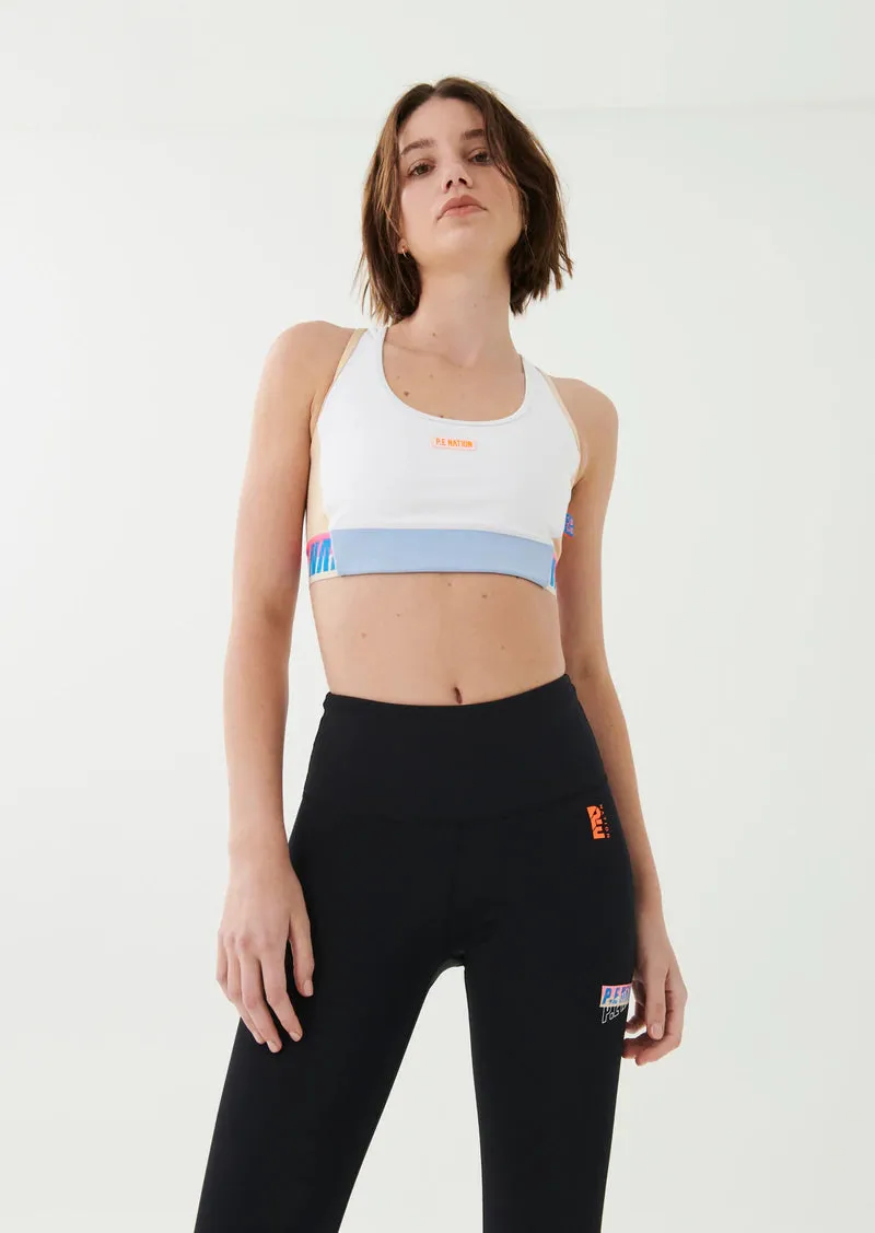 Gravity Sports Bra - White - L