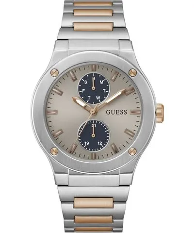 Guess Men's Multi-Function Two-Tone Stainless-Steel Watch 45mm