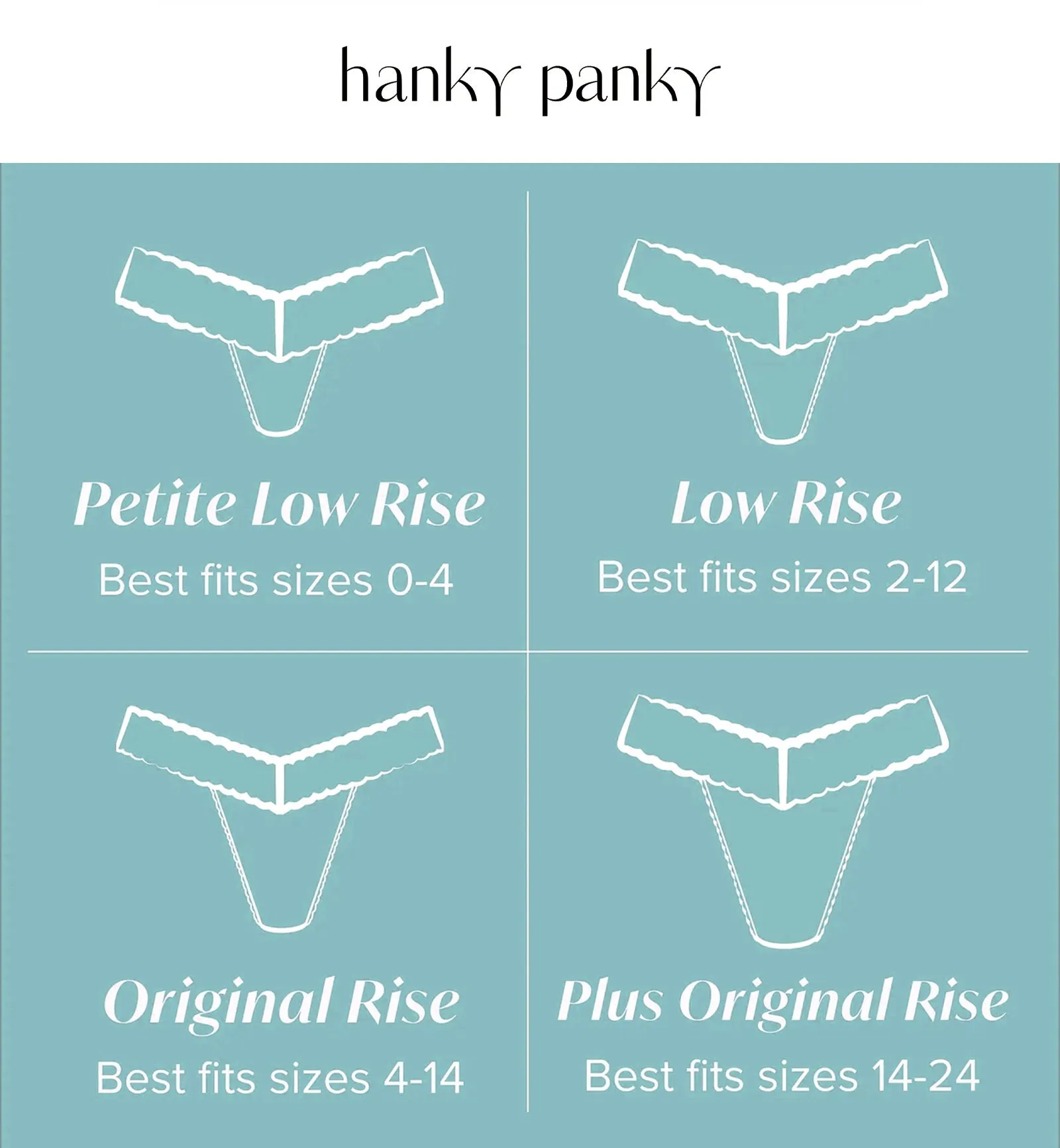 Hanky Panky 3-PACK Signature Lace Low Rise Thong (49113PK) - All Black