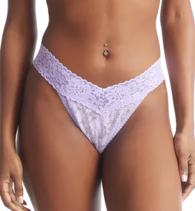 Hanky Panky Daily Lace Original Rise Thong (771101P) - Moon Crystal