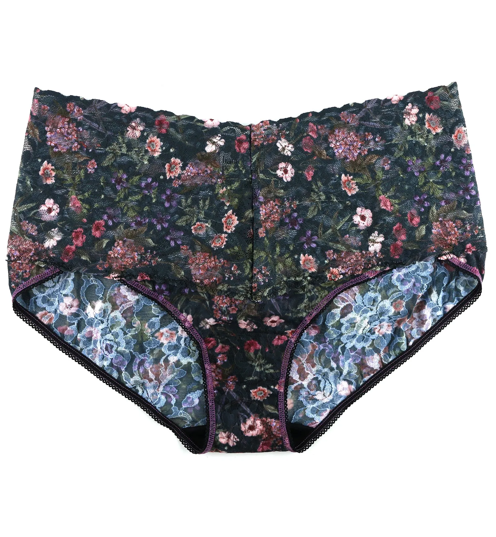 Hanky Panky Retro Lace Printed V-kini (PR9K2124) - Myddleton Gardens