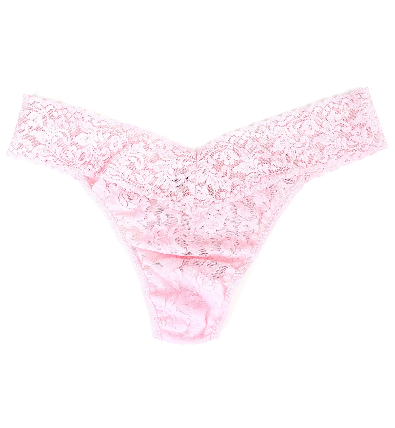 Hanky Panky Signature Lace Original Rise Thong (4811P) - Bliss Pink