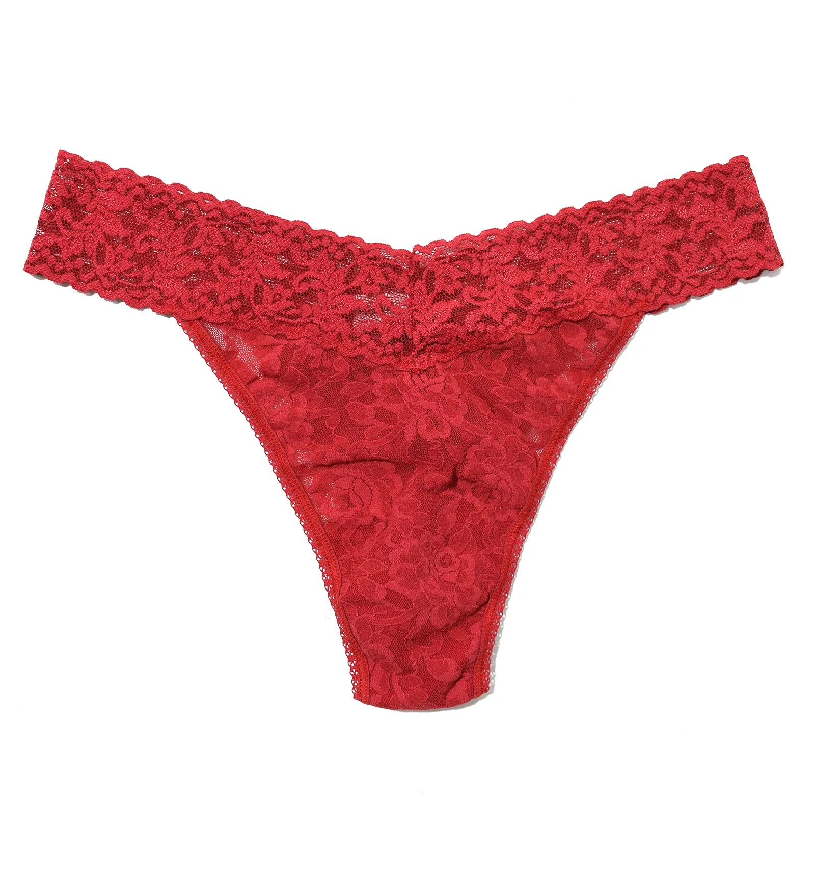 Hanky Panky Signature Lace Original Rise Thong (4811P) - Burnt Sienna