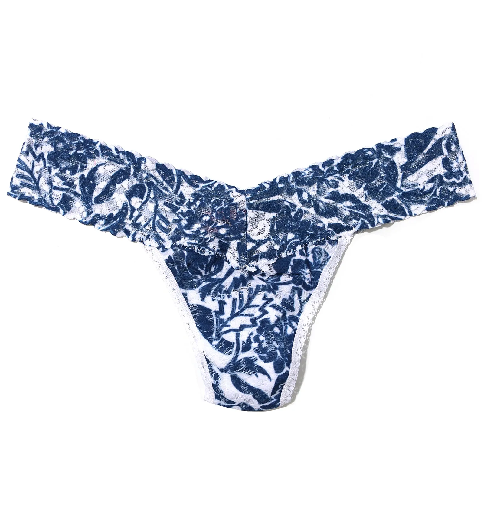 Hanky Panky Signature Lace Printed Low Rise Thong (PR4911P) - Sketchbook Floral