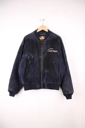 Harley-Davidson Suede Bomber Jacket