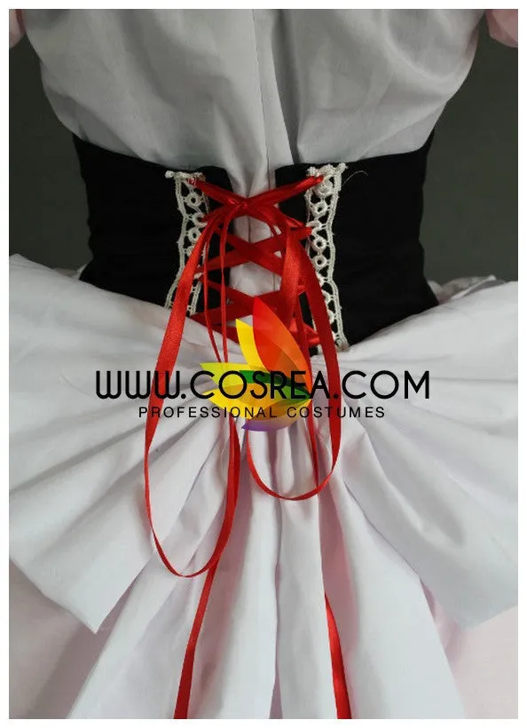 Haruhi Mikuru Asahina Maid Cosplay Costume