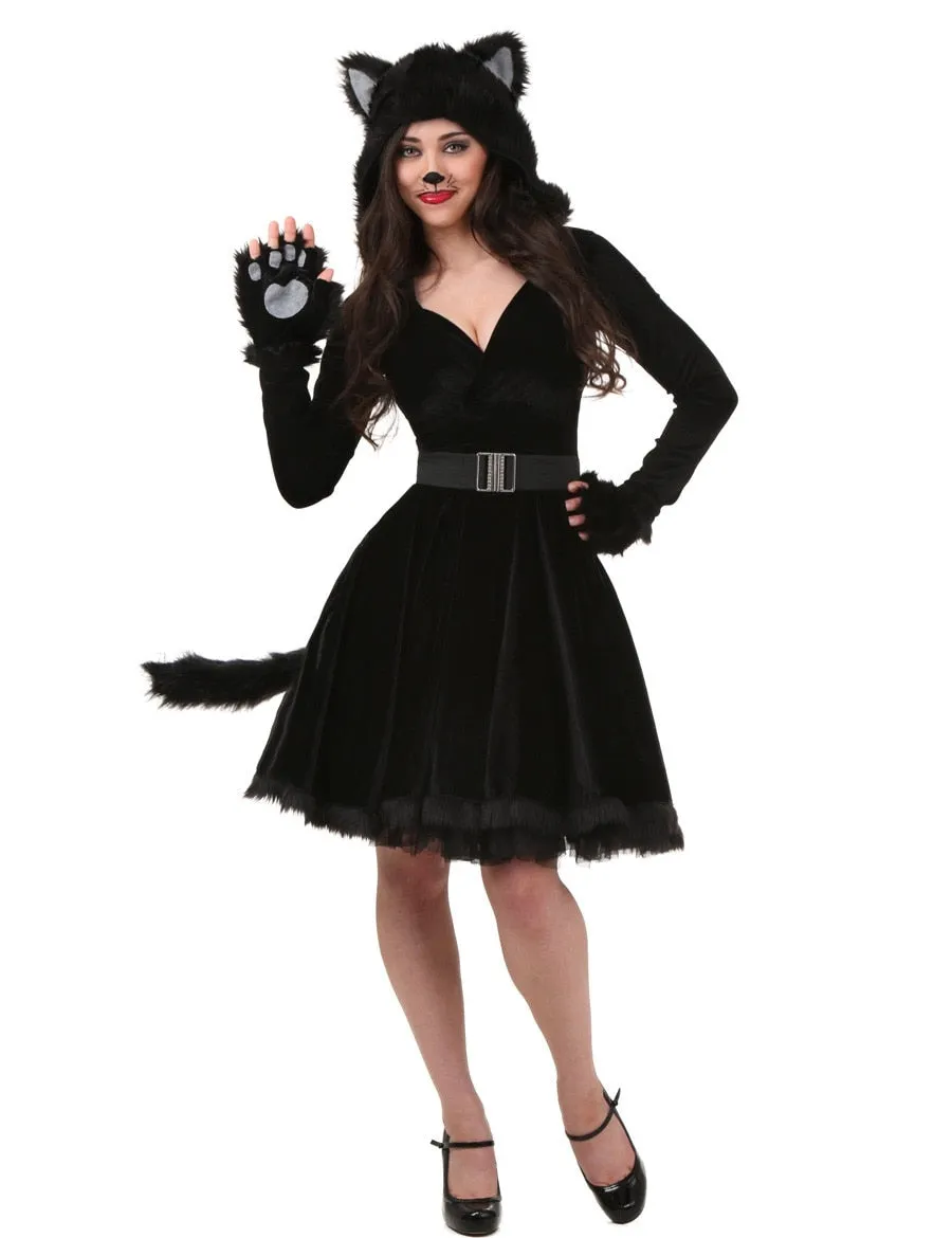 Hot Sale Sexy Black Teddy Bear Costume For Adult Cat Women Halloween Costumes for Women Cosplay Masquerade Fancy Dress