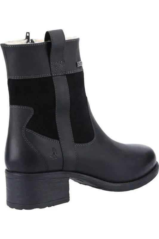 Hush Puppies Saskia ladies waterproof boot in Black