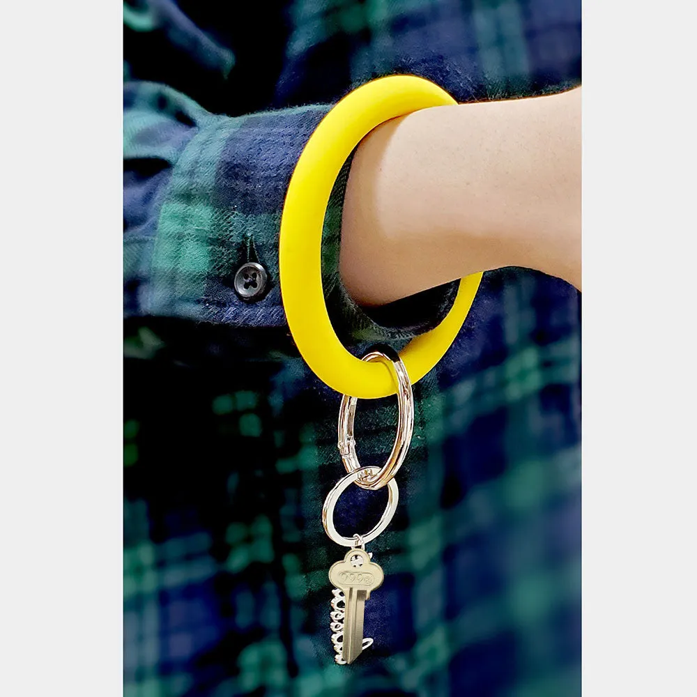 iLLASPARKZ Suede Tassel Silicone Key Ring /Bracelet