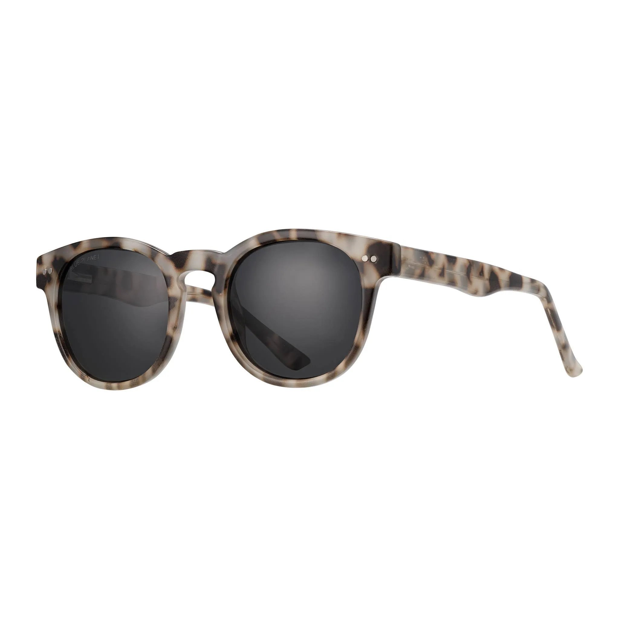 Indie Sunglasses - Ivory Tortoise / Smoke Polarized Lens