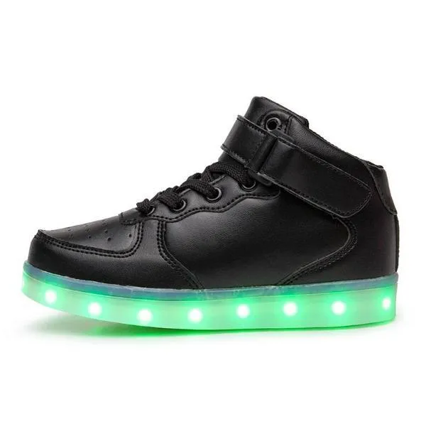 Infants Flash Wear Black High Tops