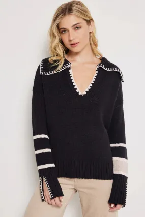 Lisa Todd Collar Call Sweater