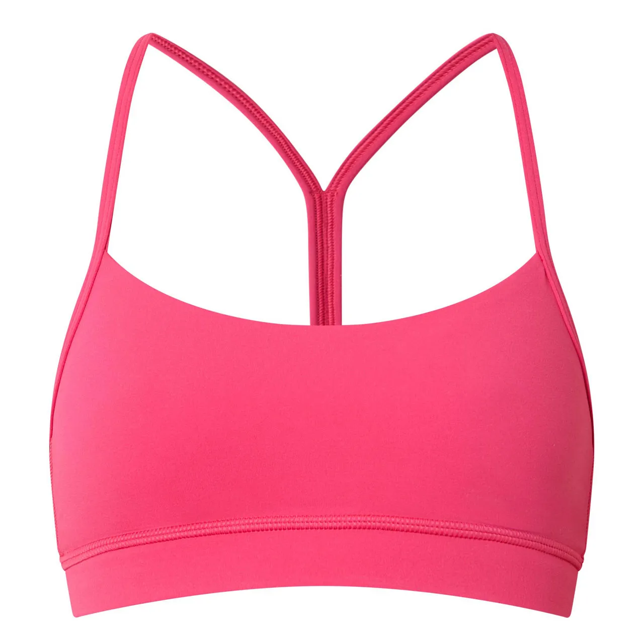 LULULEMON Flow Y Nulu Sports Bra - Red