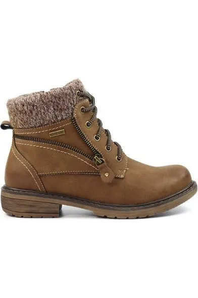 Lunar Benson III Tan Waterproof  Ankle Boot GLB090