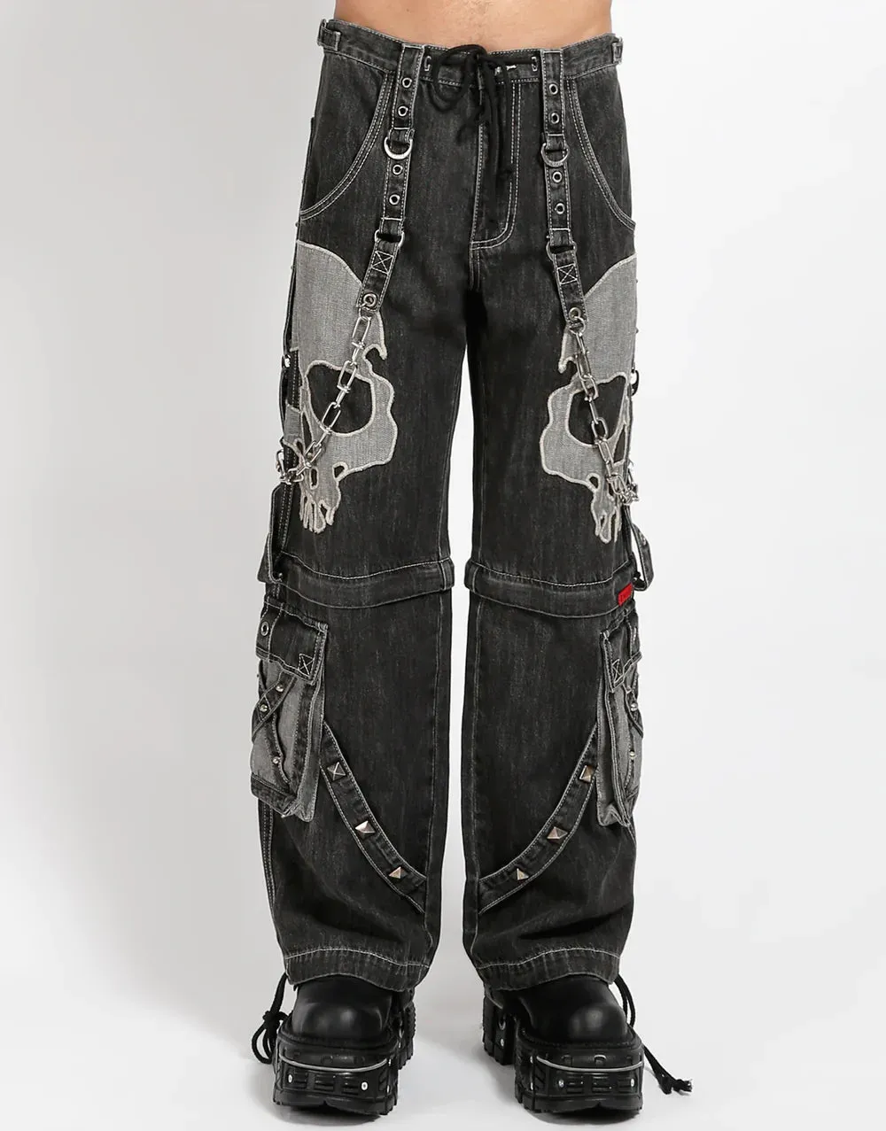 Maximum Skull Pant-Black Denim