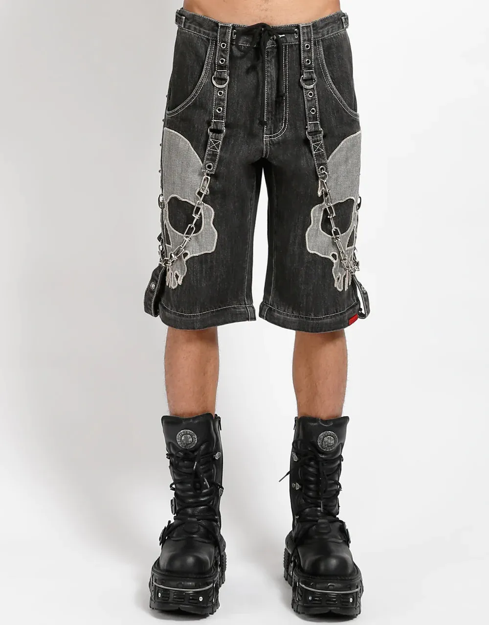 Maximum Skull Pant-Black Denim