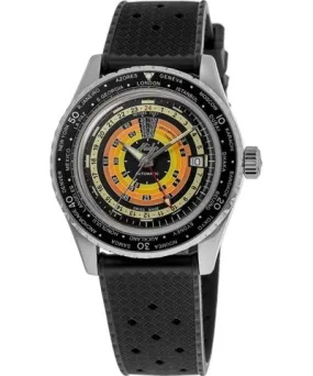 Mido Ocean Star Decompression Worldtimer Black Dial Rubber Strap Men's Watch M026.829.17.051.00