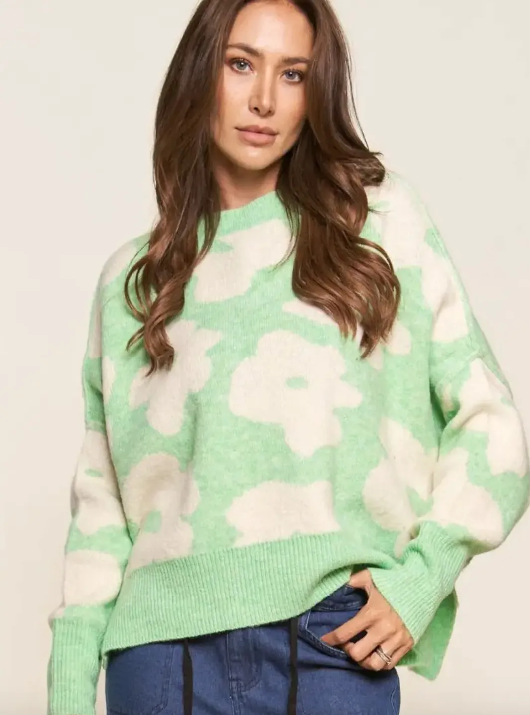 Mint Julep Knit Sweater