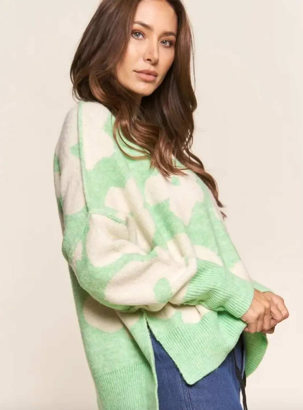 Mint Julep Knit Sweater