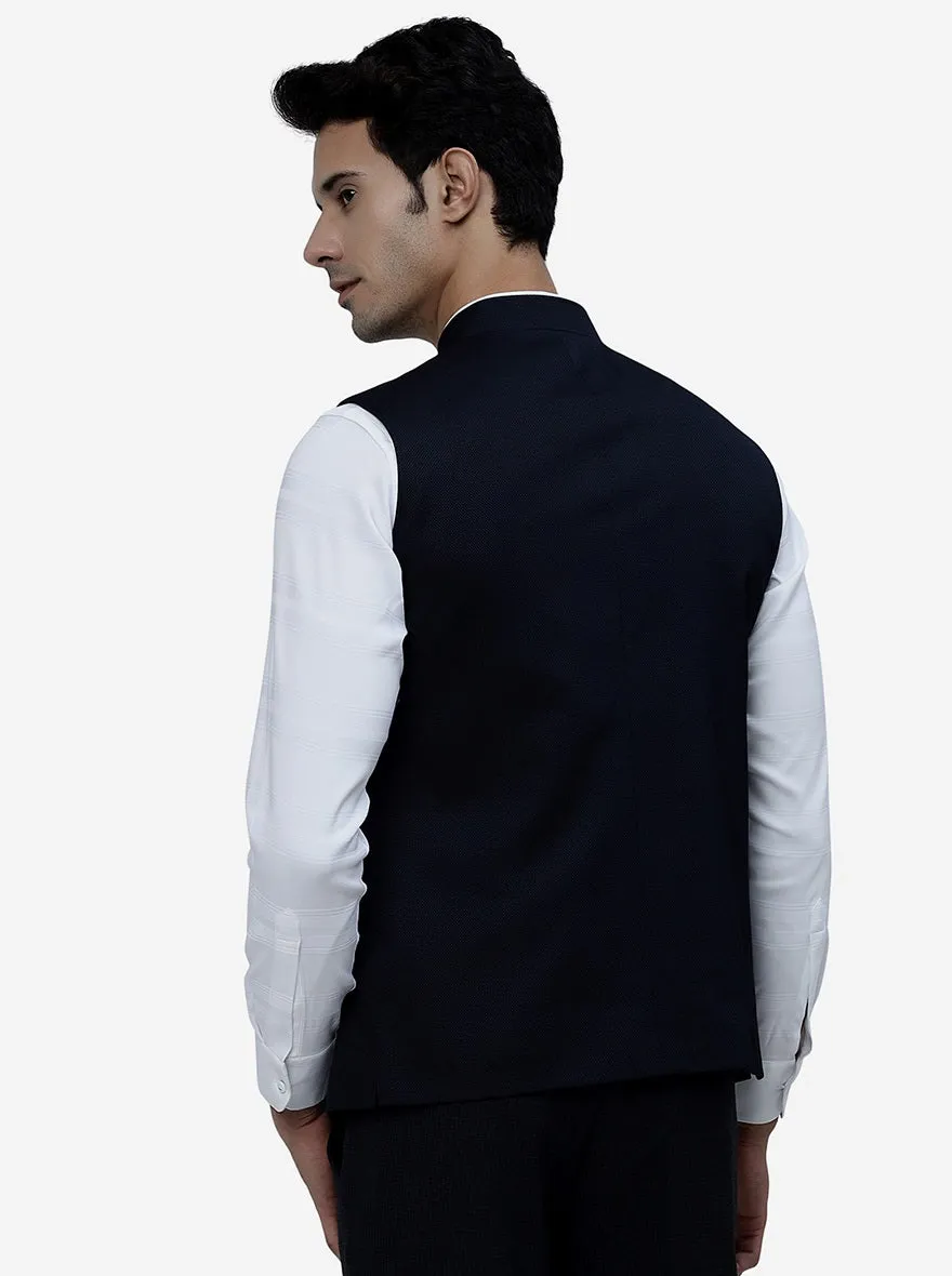 Navy Blue Modi Jacket | JadeBlue