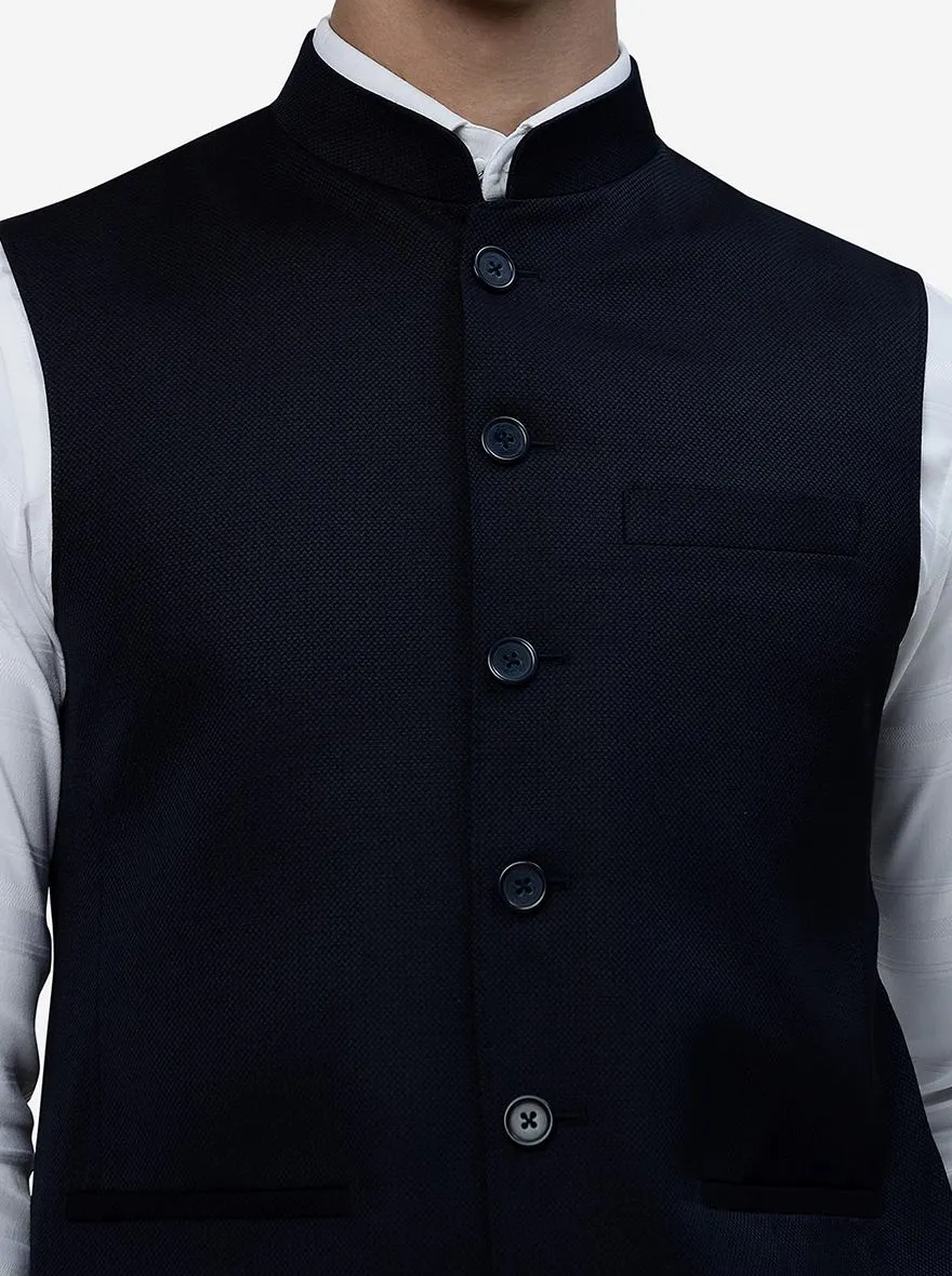 Navy Blue Modi Jacket | JadeBlue