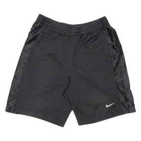 NIKE Mesh Lined Womens Sports Shorts Black L W30