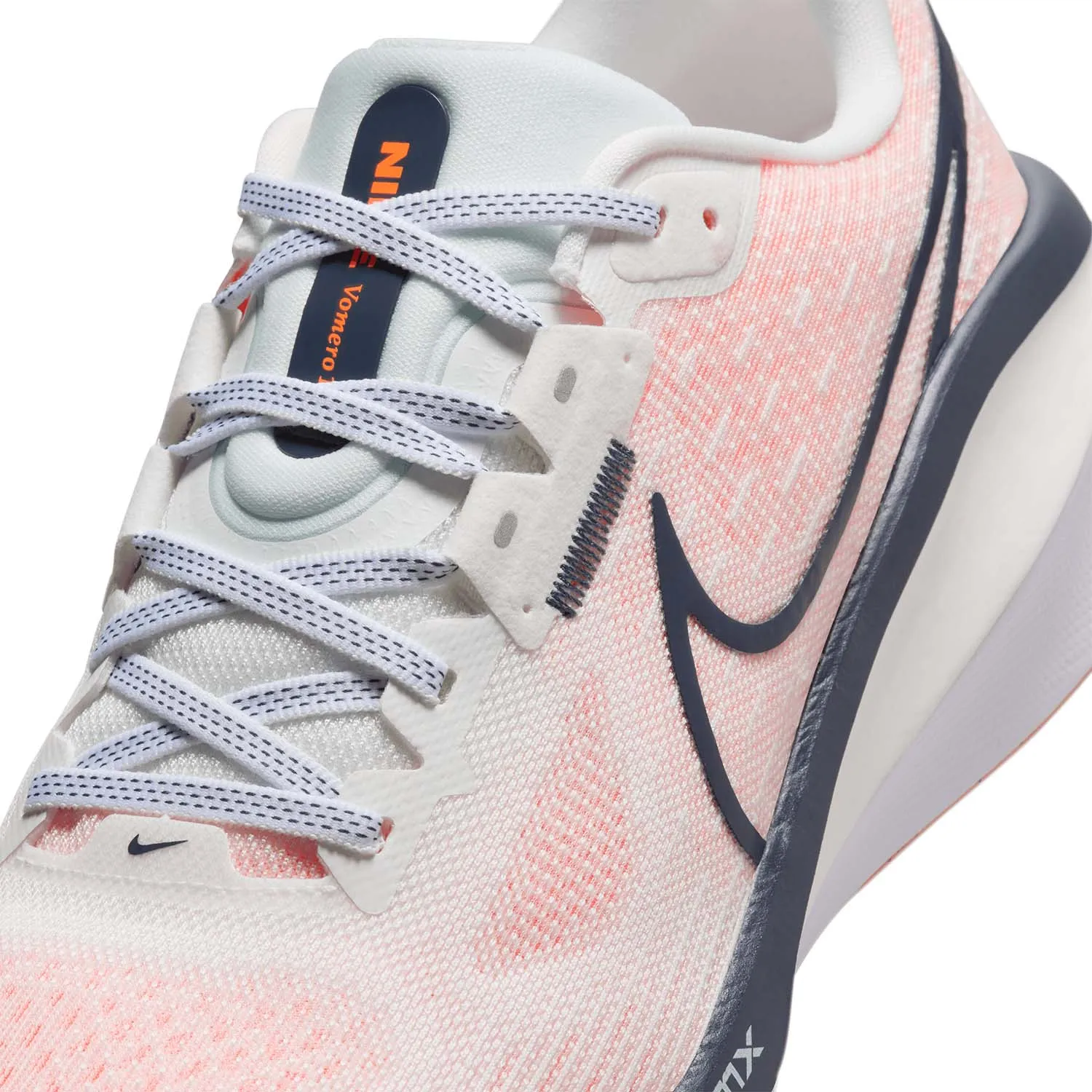 Nike Vomero 17  White/Thunder Blue/Total Orange