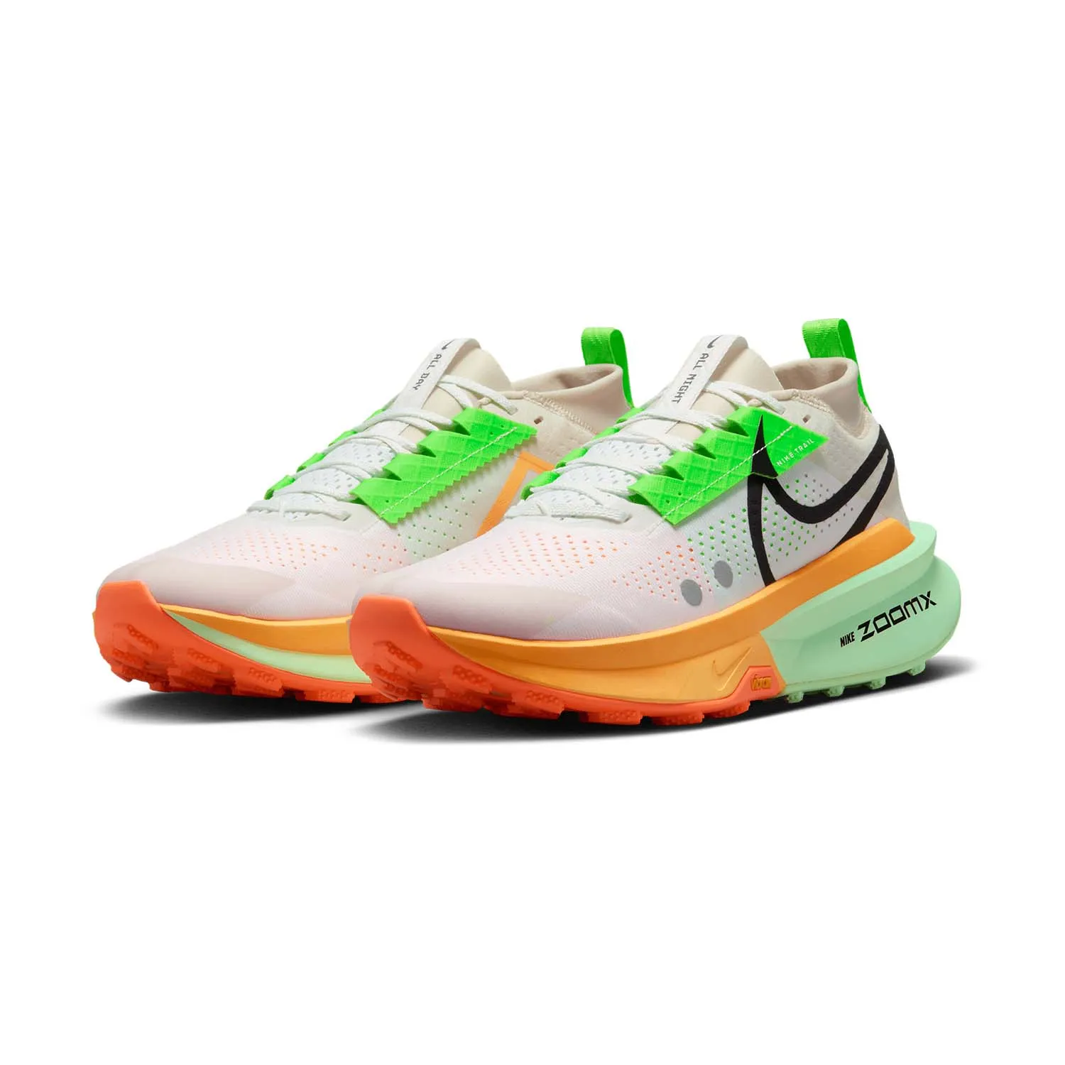 Nike Zegama Trail 2  Summit White/Black/Laser Orange