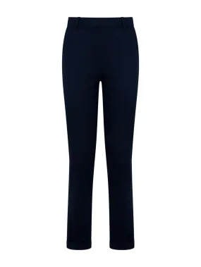 Pantalone Chino in Satin Power - Bleu