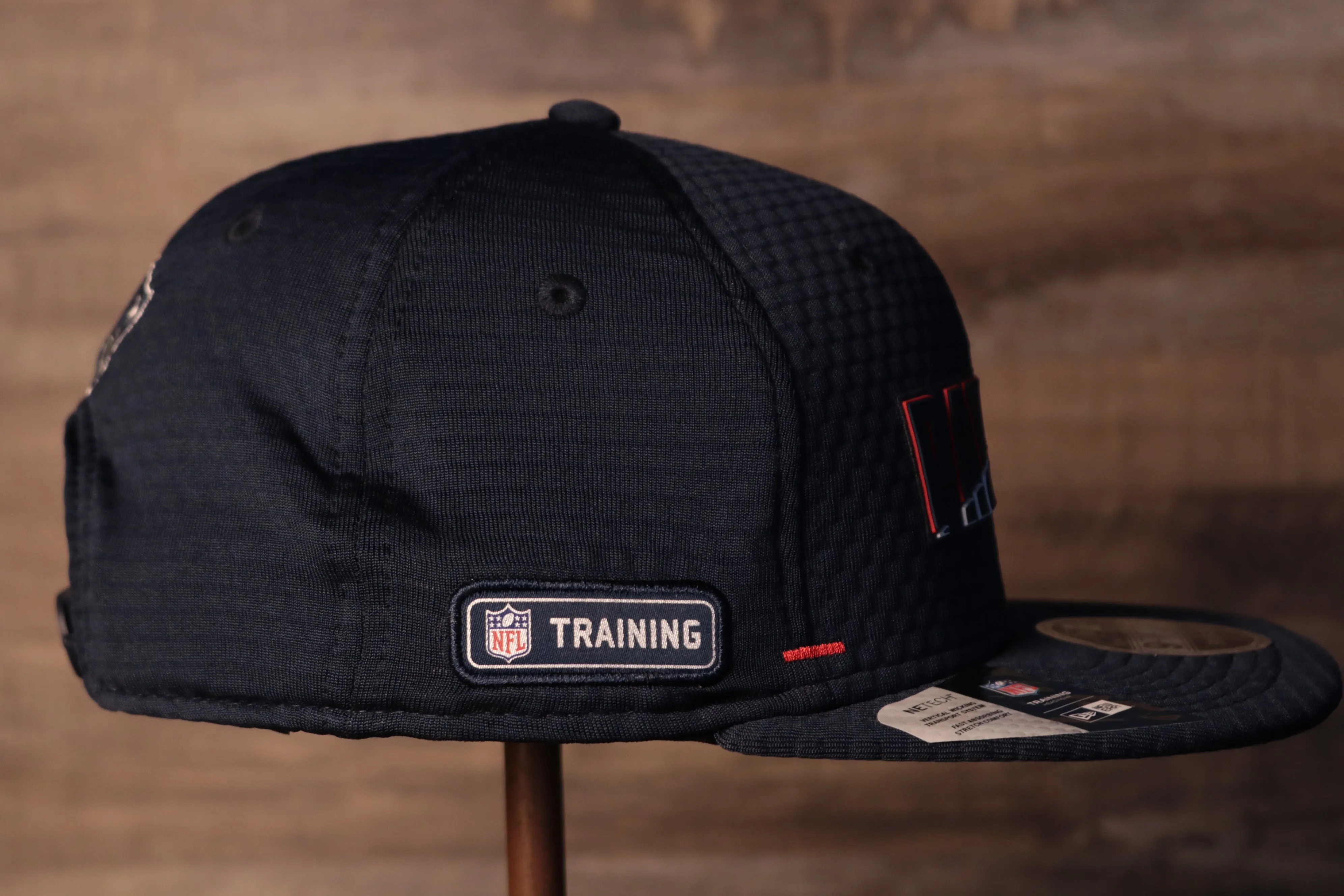 Patriots 2020 Training Camp Snapback Hat | Kansas City Chiefs 2020 On-Field Navy Training Camp Snap Cap