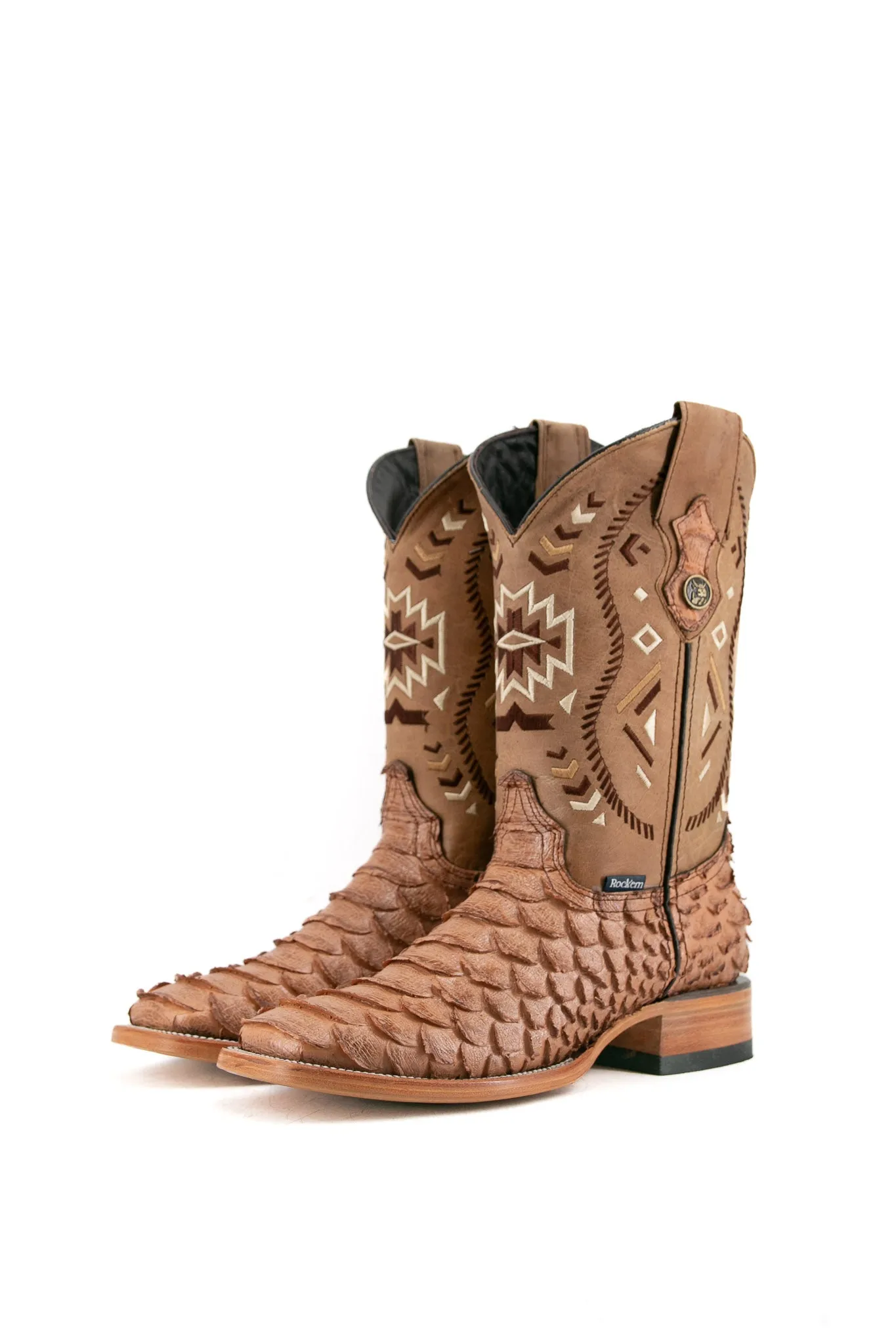 Python Square Toe Cowboy Boot FINAL SALE