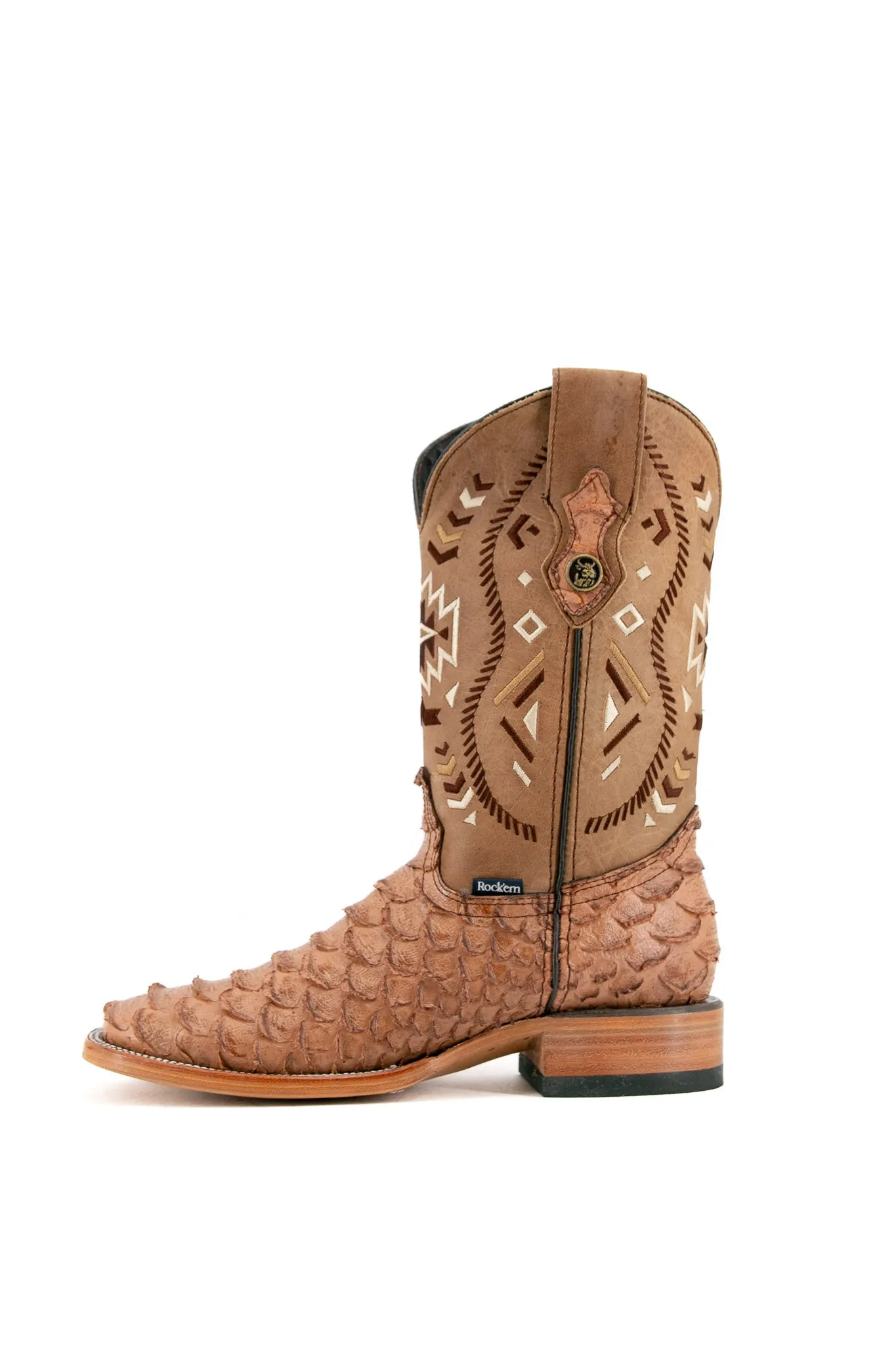 Python Square Toe Cowboy Boot FINAL SALE