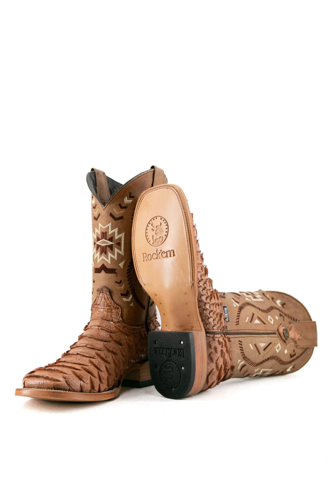 Python Square Toe Cowboy Boot FINAL SALE