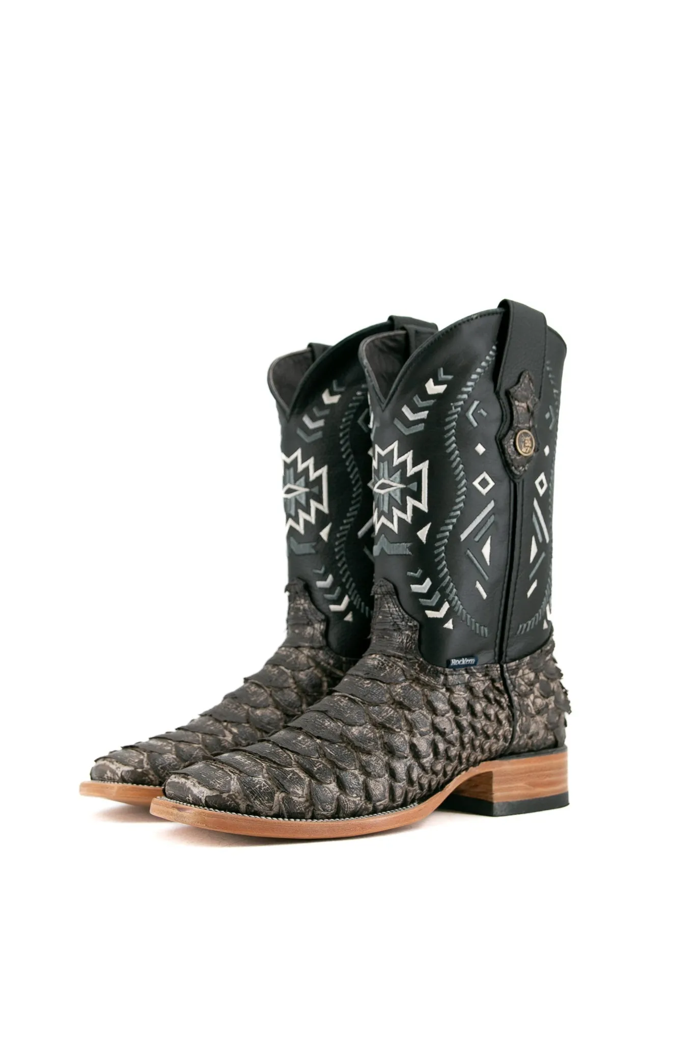 Python Square Toe Cowboy Boot FINAL SALE