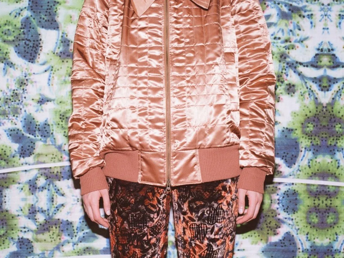 Quilted Bomber - Bronze