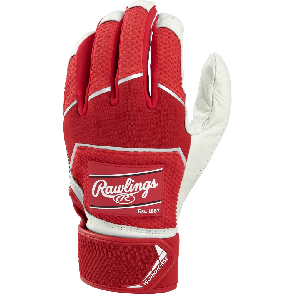 Rawlings Workhorse Youth Batting Gloves: WH22BY