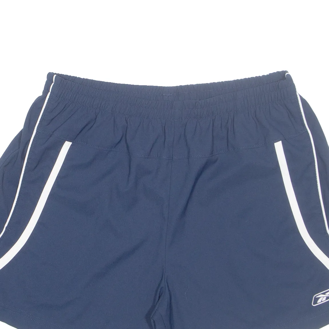 REEBOK Womens Sports Shorts Blue UK 12 W28