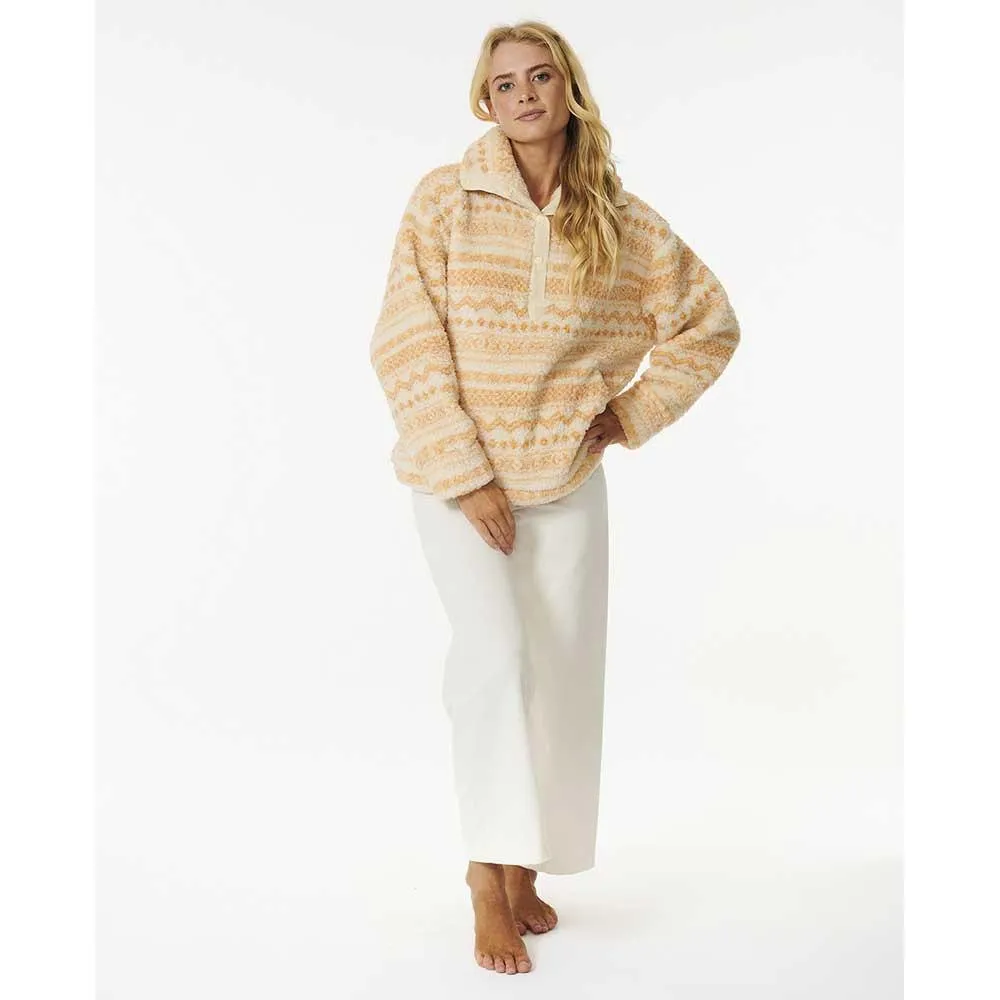 Rip Curl La Isla Polar Fleece Off White