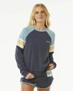 Rip Curl Surf Revival Raglan Crew Dark Navy