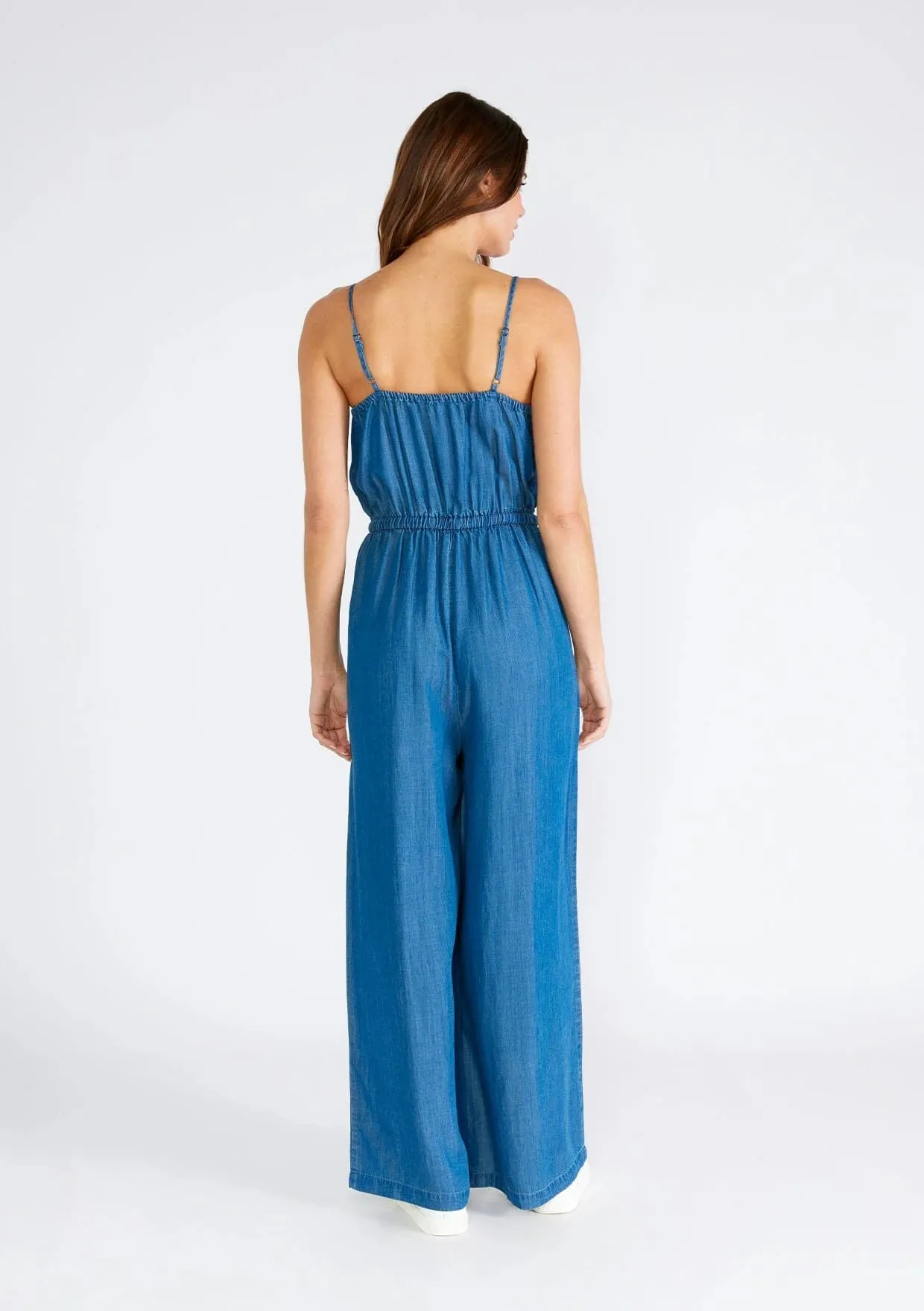 Roll With It Tencel Jumpsuit - Vintage Wash