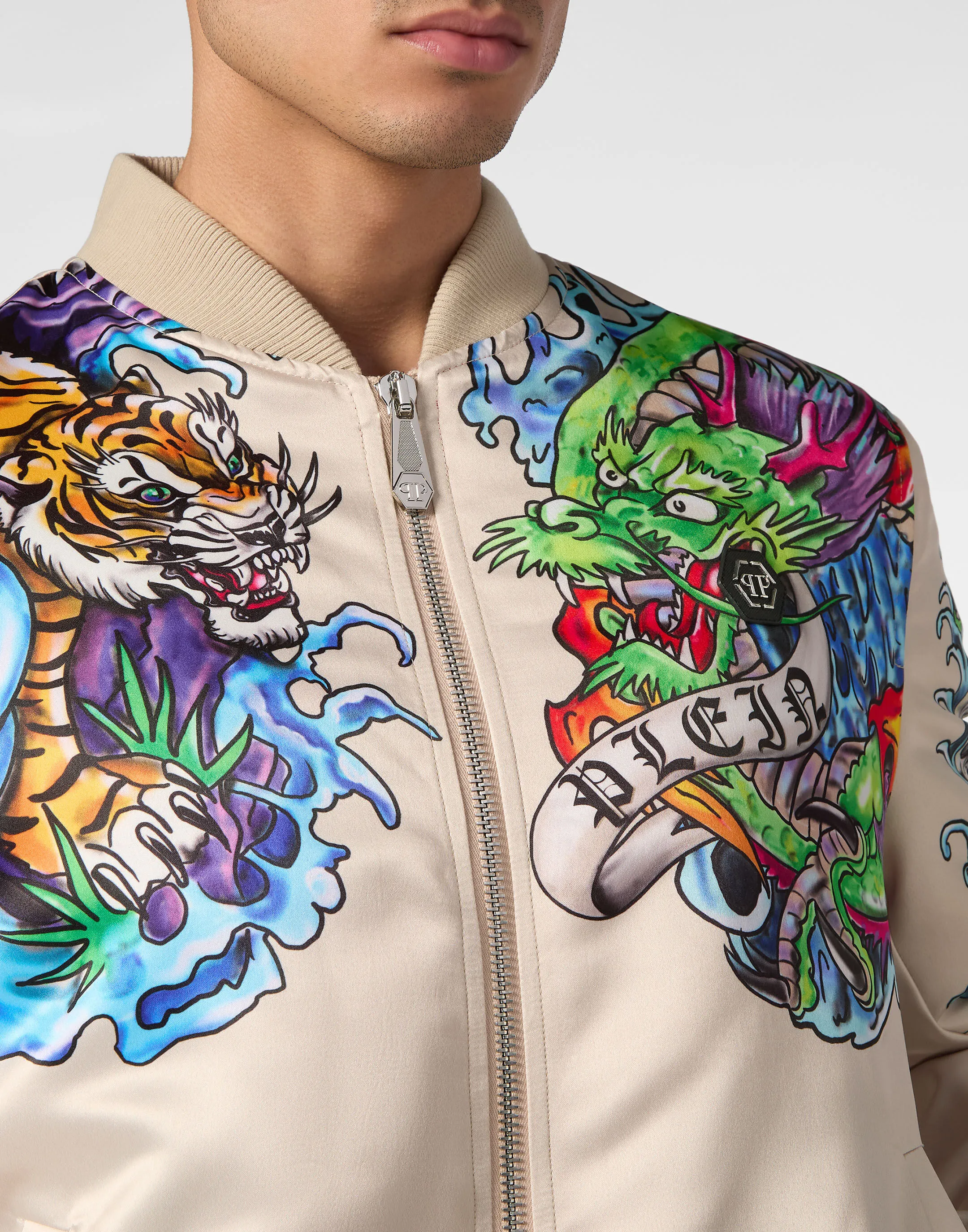 Satin Bomber Tattoo