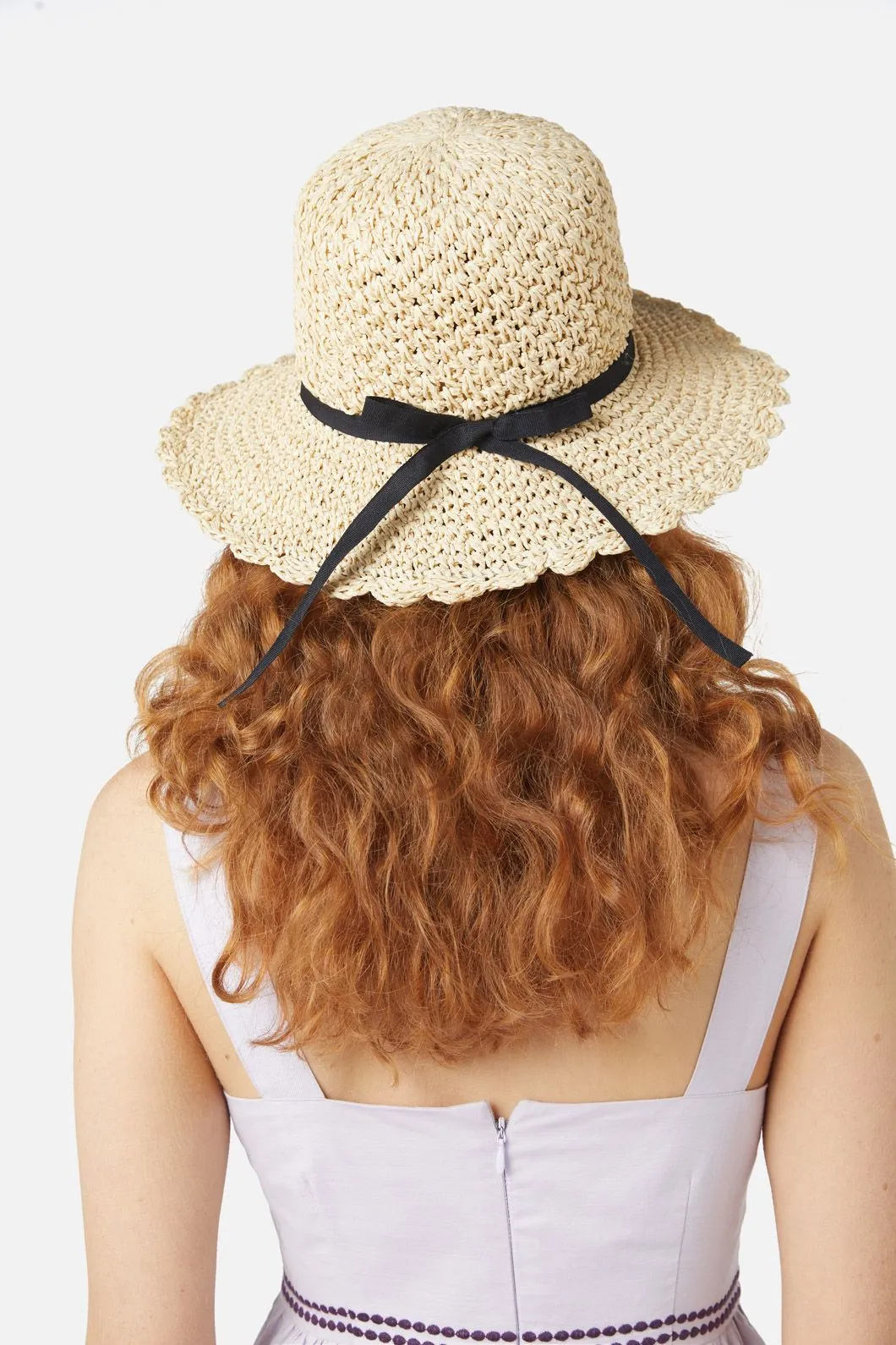 Scallop Edge Sun Hat