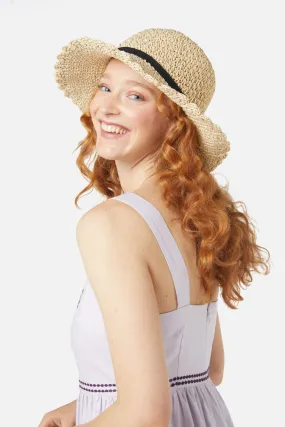 Scallop Edge Sun Hat