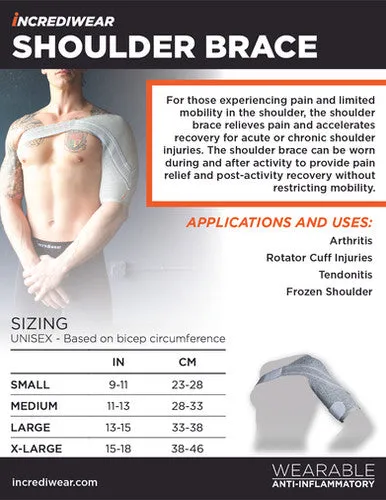  Shoulder Brace in Grey  