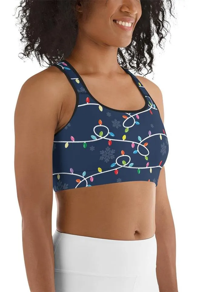 So Festive Christmas Sports Bra